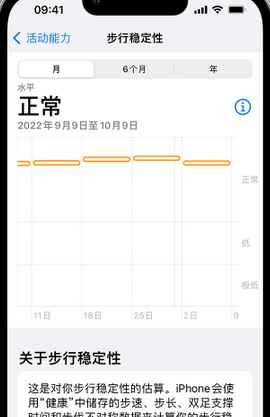 右江iPhone手机维修如何在iPhone开启'步行稳定性通知'