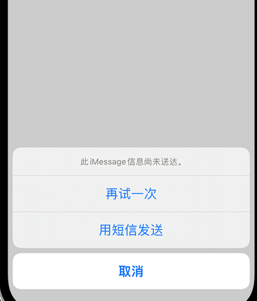 右江apple维修iPhone上无法正常发送iMessage信息