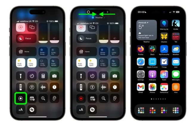 右江苹果手机维修分享iPhone14录屏如何隐藏灵动岛和红色指示器 