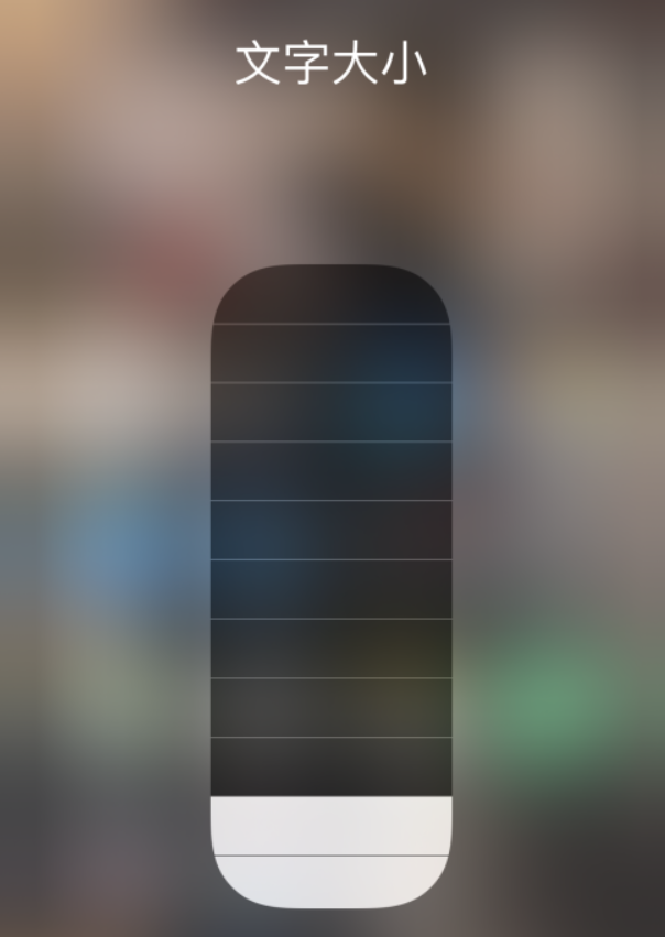 右江苹果手机维修分享小技巧：在 iPhone 控制中心快速调节字体大小 